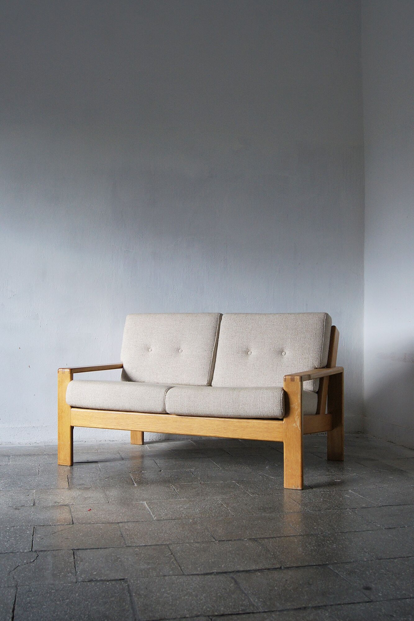 Bonanza Sofa in Oak, 1960s