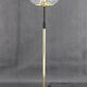 1970s Pair of Glass Brass Floor Lamps by Kamenicky Senov , Czechoslovakia