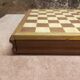 Jeu d'échecs en bois noble vintage 