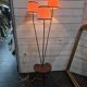 1950s/60s tripod floor lamp with 3 lights.