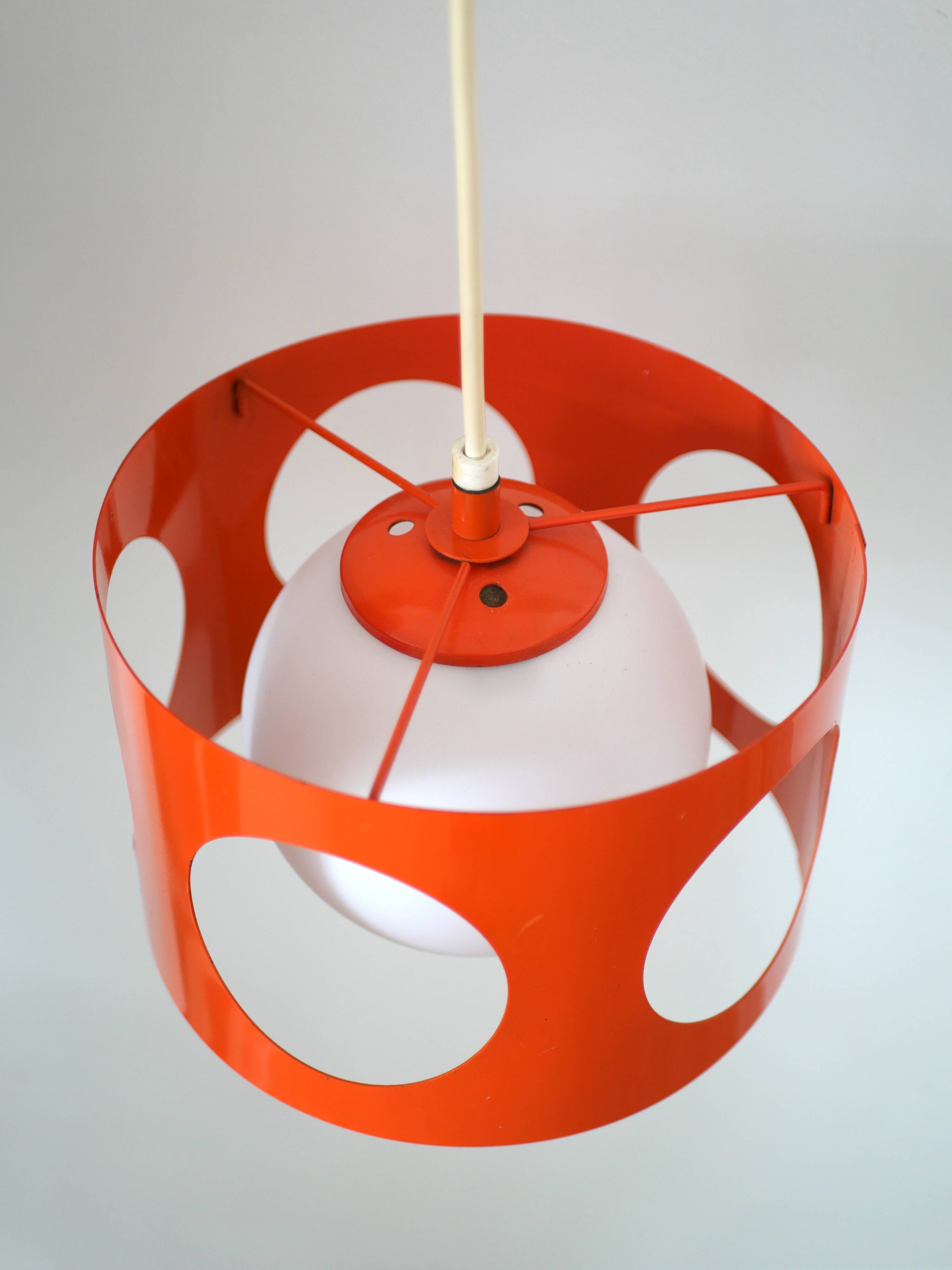 Suspension Disderot orange