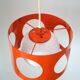 Suspension Disderot orange