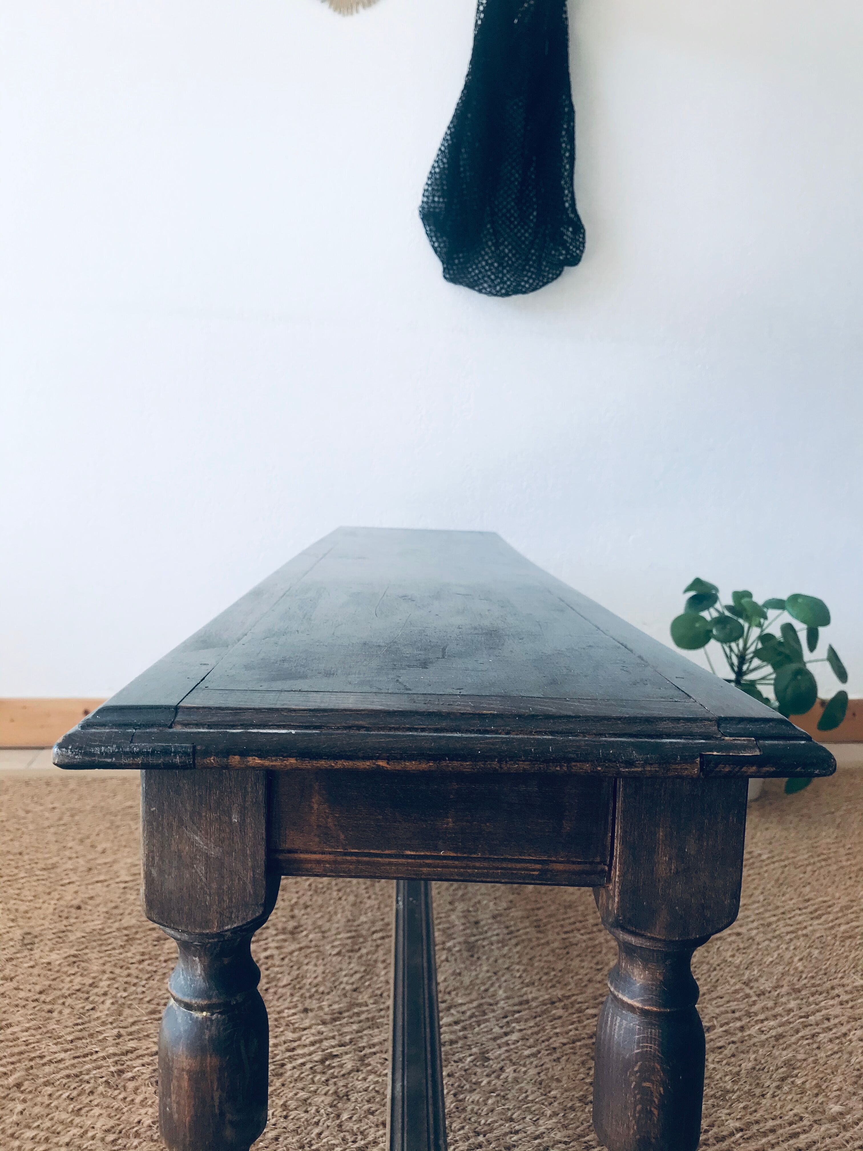 Old wooden bench