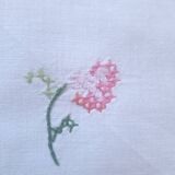 4 serviettes brodées