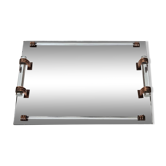 Plateau miroir Art déco