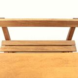 Miniature wooden desk for dolls