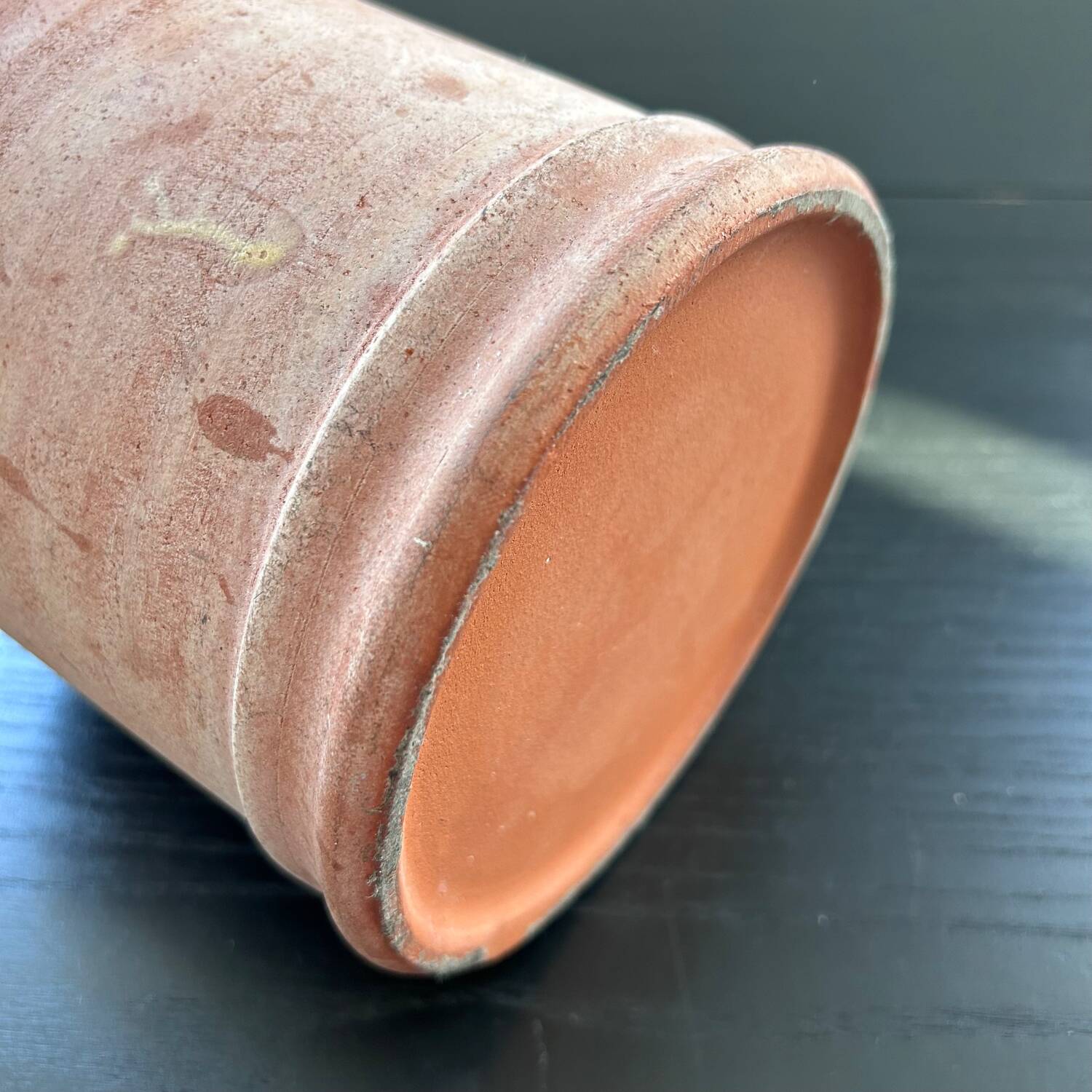 Terracotta flowerpot