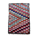 Berber carpet Boucherouite 165x265 cm