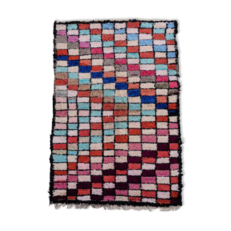 Berber carpet Boucherouite 165x265 cm