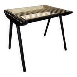 Vintage black Georges Tigien stool