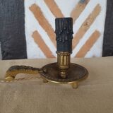 Bronze lamp foot candlestick candlestick cellar rat