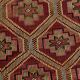Tapis vintage Kilim à motif géométrique 6x10, 188x309 cm