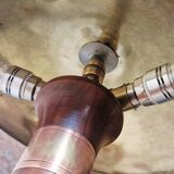 Art Deco style articulated lamp - Wood and brass - 1930s period