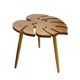 Table basse moderne en forme de feuille, table de salon minimaliste, meubles de cuisine et de salon