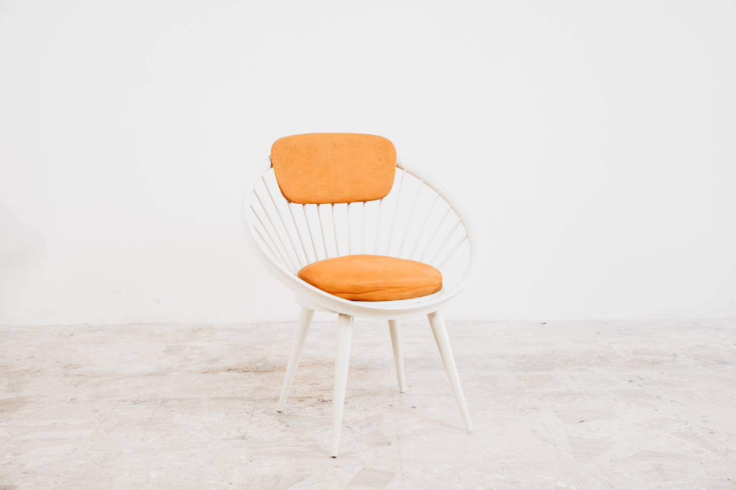 Yngve Ekström Mod.Circle Coppia di Poltroncine Design Scandinavo 60’s