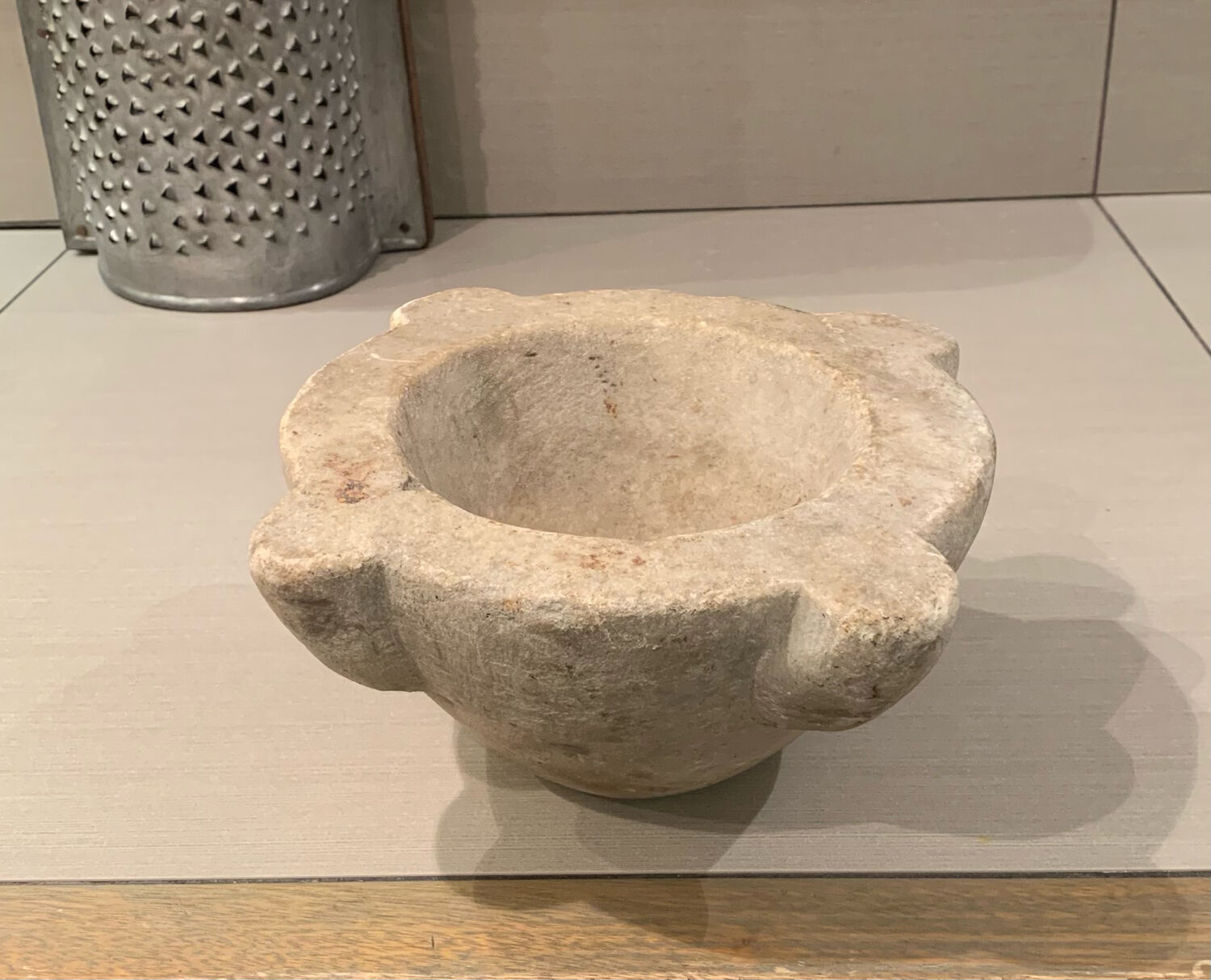 Ancient stone mortar