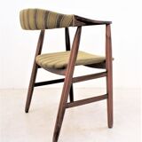Scandinavian desk chair in teak