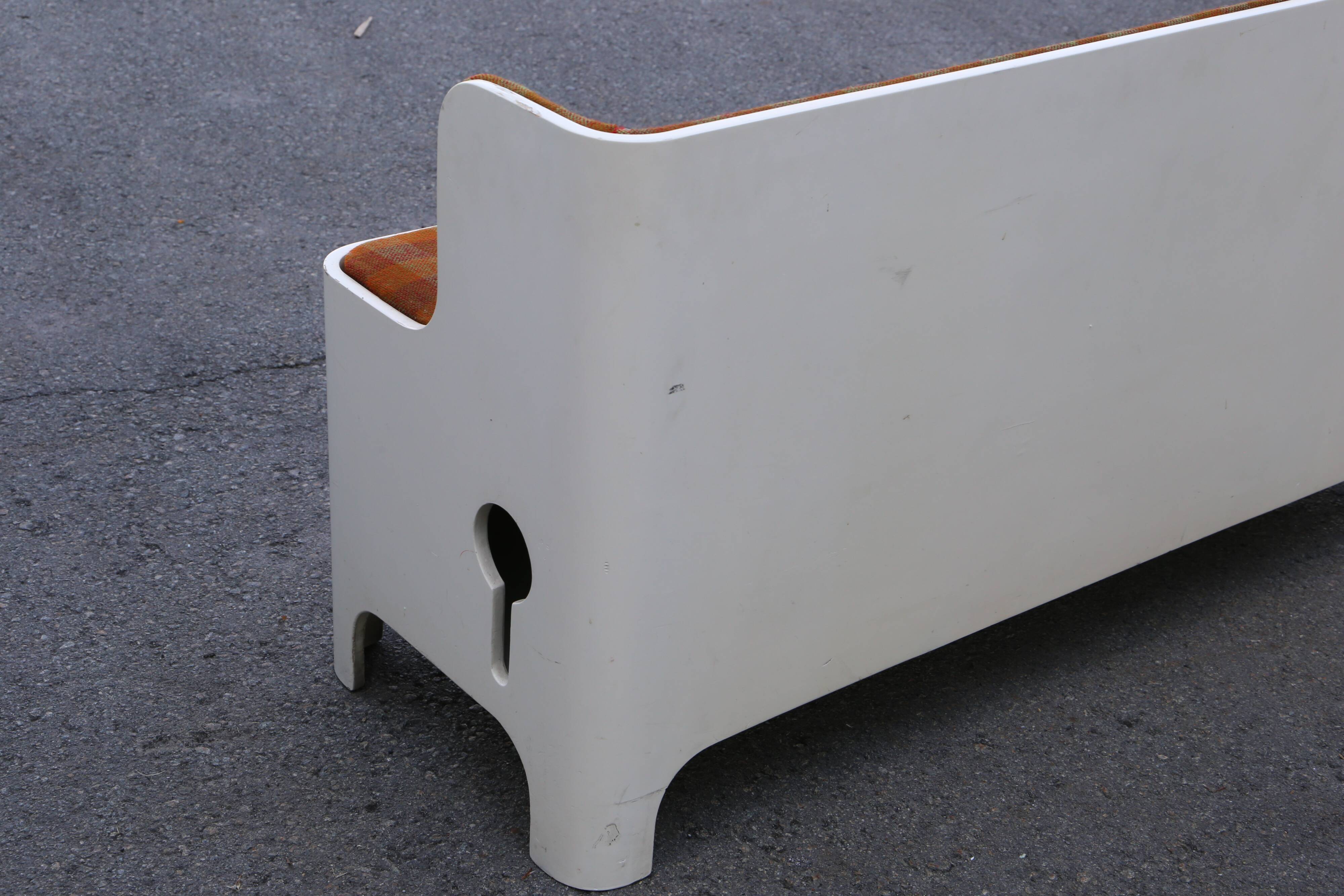 Bench Carlo di Carli, space age, 1960