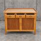Wood combination sideboard / side board / dresser / 2 x drawer / 1970s
