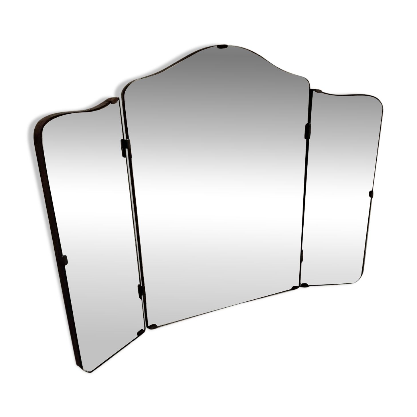 Grand miroir triptyque art déco