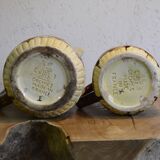 Pair of Orchies pitchers