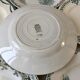 Set of 6 flat plates Terre de Fer late nineteenth