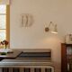 Italian wall light in the style of the 1950s