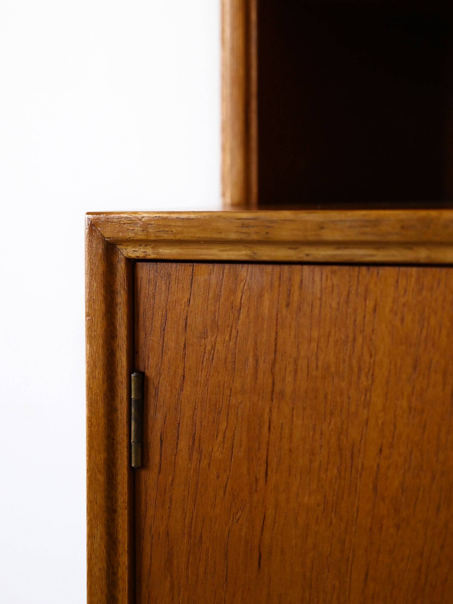 Swedish bookcase with storage unit