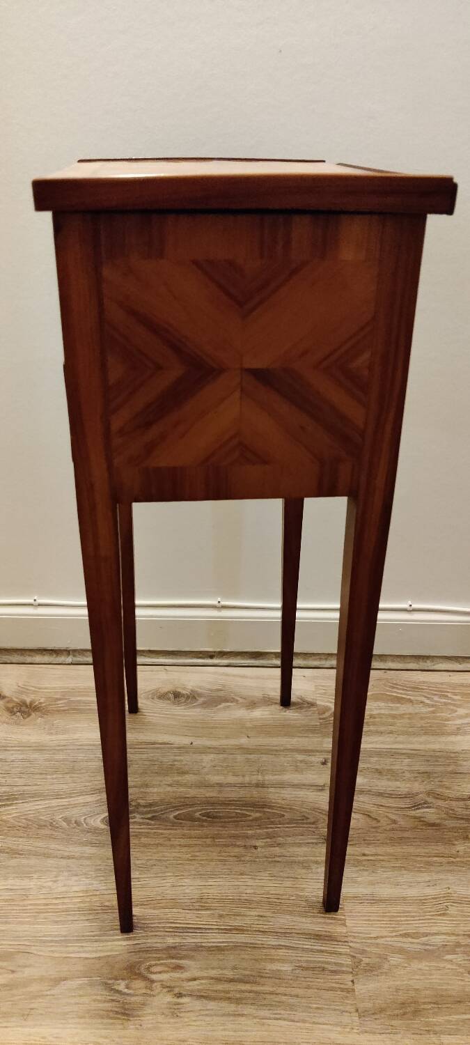 Louis xvi style bedside table