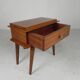 Table de chevet vintage en teck, années 1960