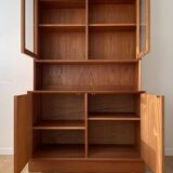 Scandinavian teak display cabinet from the 60s by Erik Brouer