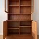 Meuble vitrine scandinave années 60 en teck par Erik Brouer