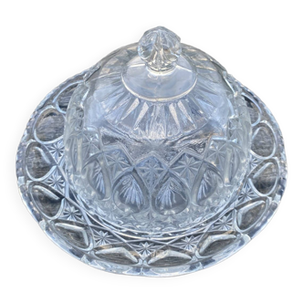 Cloche à fromage en verre