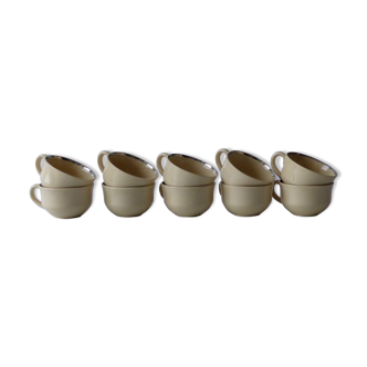 Set de 10 tasses à café