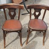 Pair of fischel bistro chairs