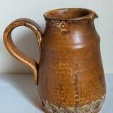 Ceramic potter's pitcher by F.CHEDEVILLE 20th century