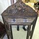 Antique mirror in repoussé and patinated copper from the Napoléon III era.