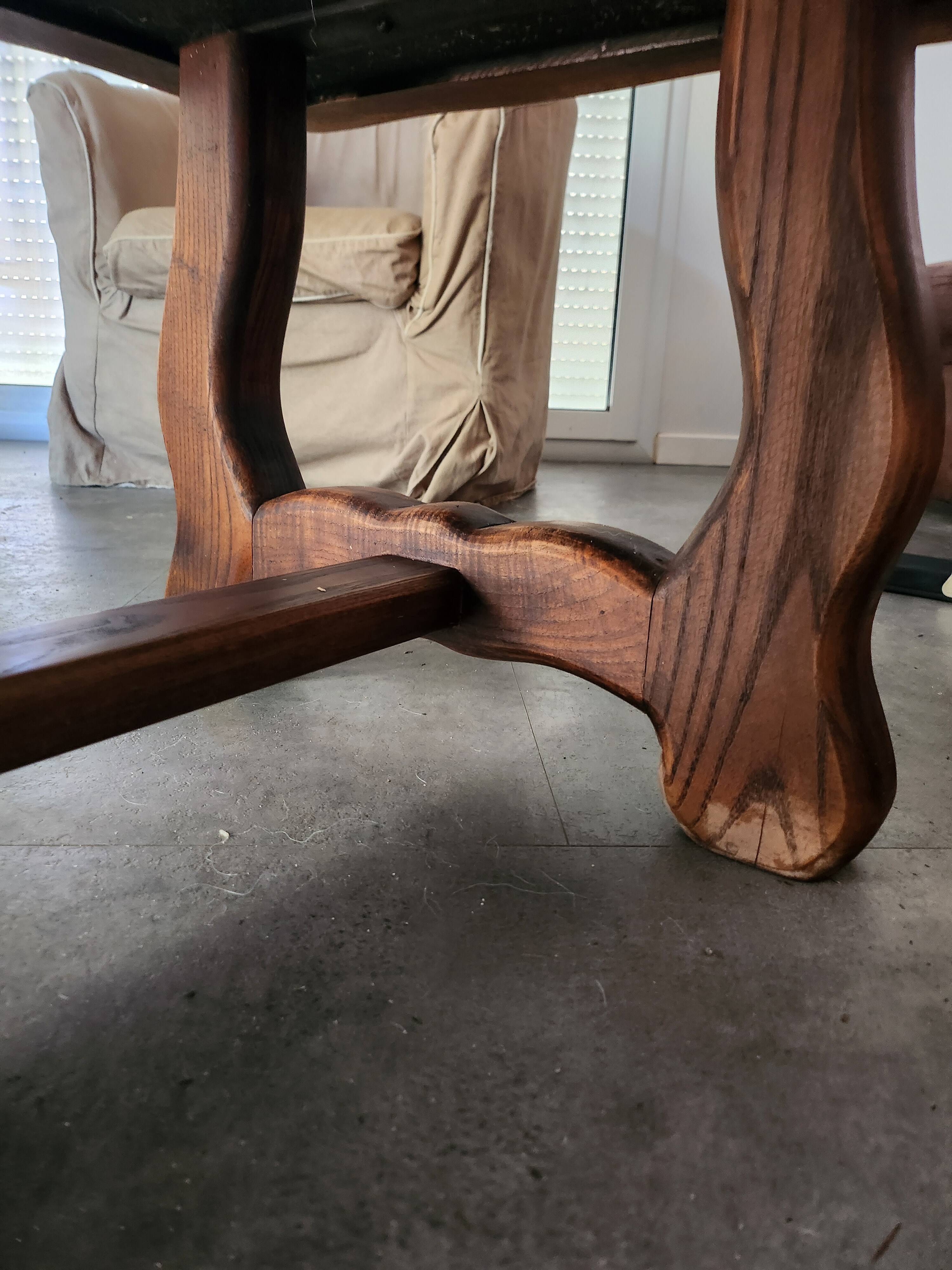 Vallauris coffee table signed Barrois