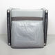 Cassina Lounge Chair 'Maralunga' by Vico Magistretti in Grey Leather 1970s