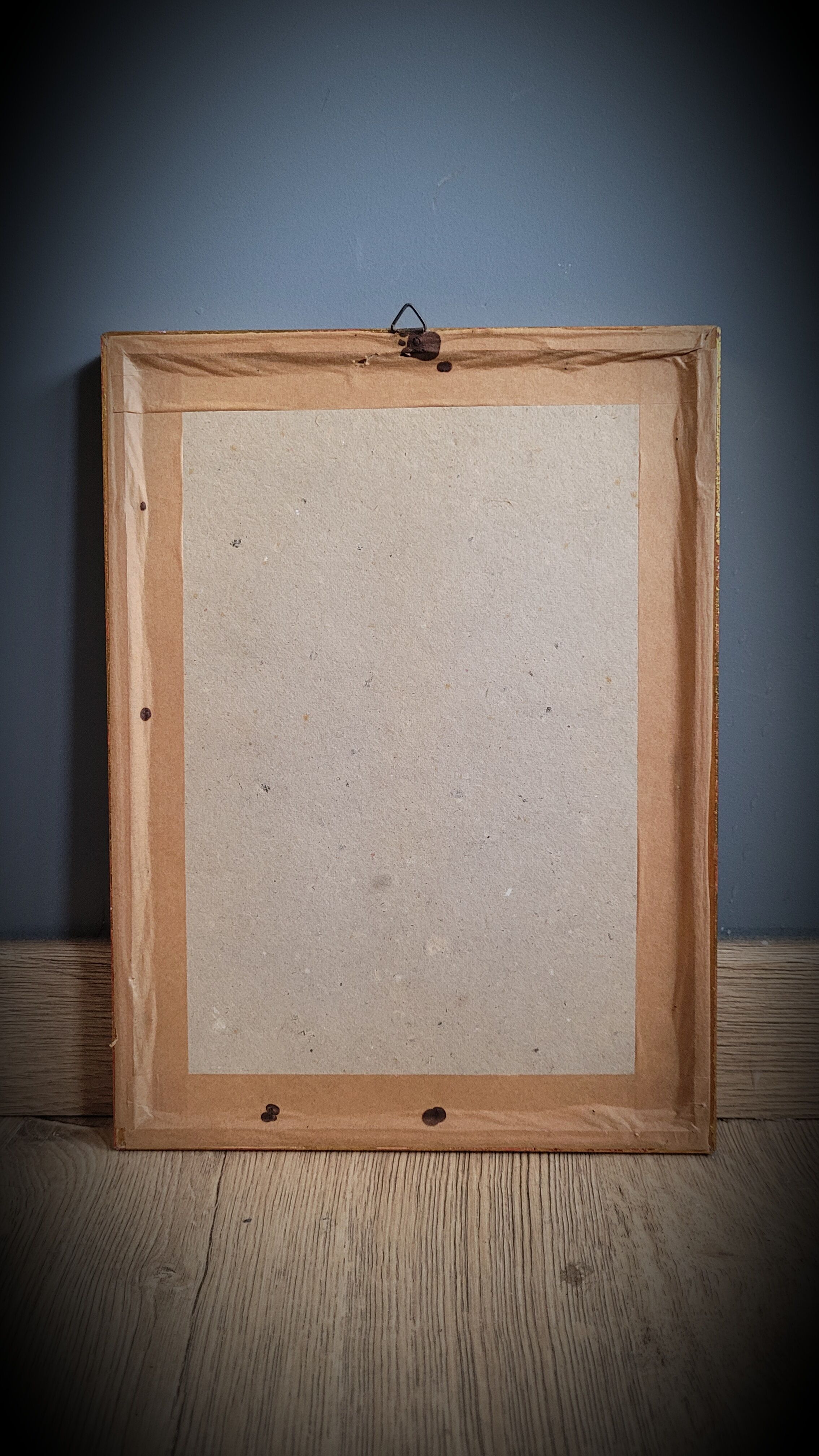 Indica Vulgaris rose lithograph frame