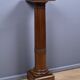 Solid walnut column, Louis XVI style – late 19th century