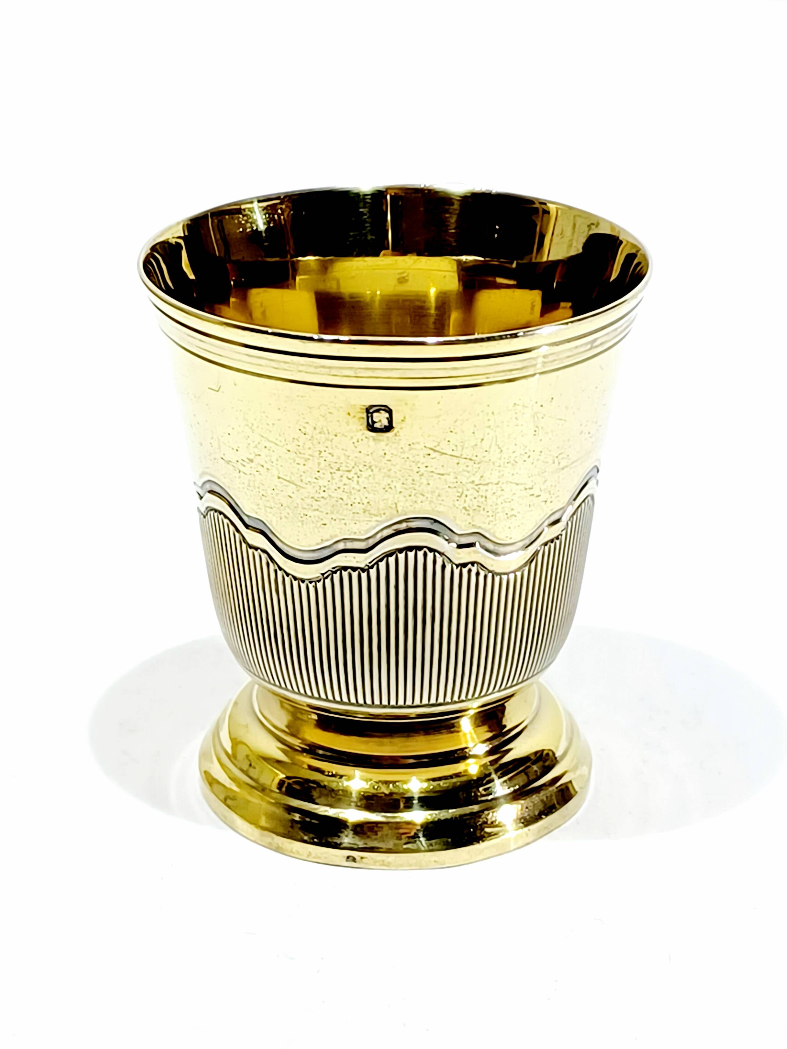 Christofle - Vermeil Egg Cup