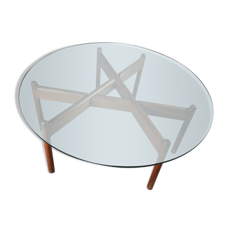 Coffee table Niels Bach Denmark 60s