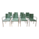 Set of 8 designer visitor chairs