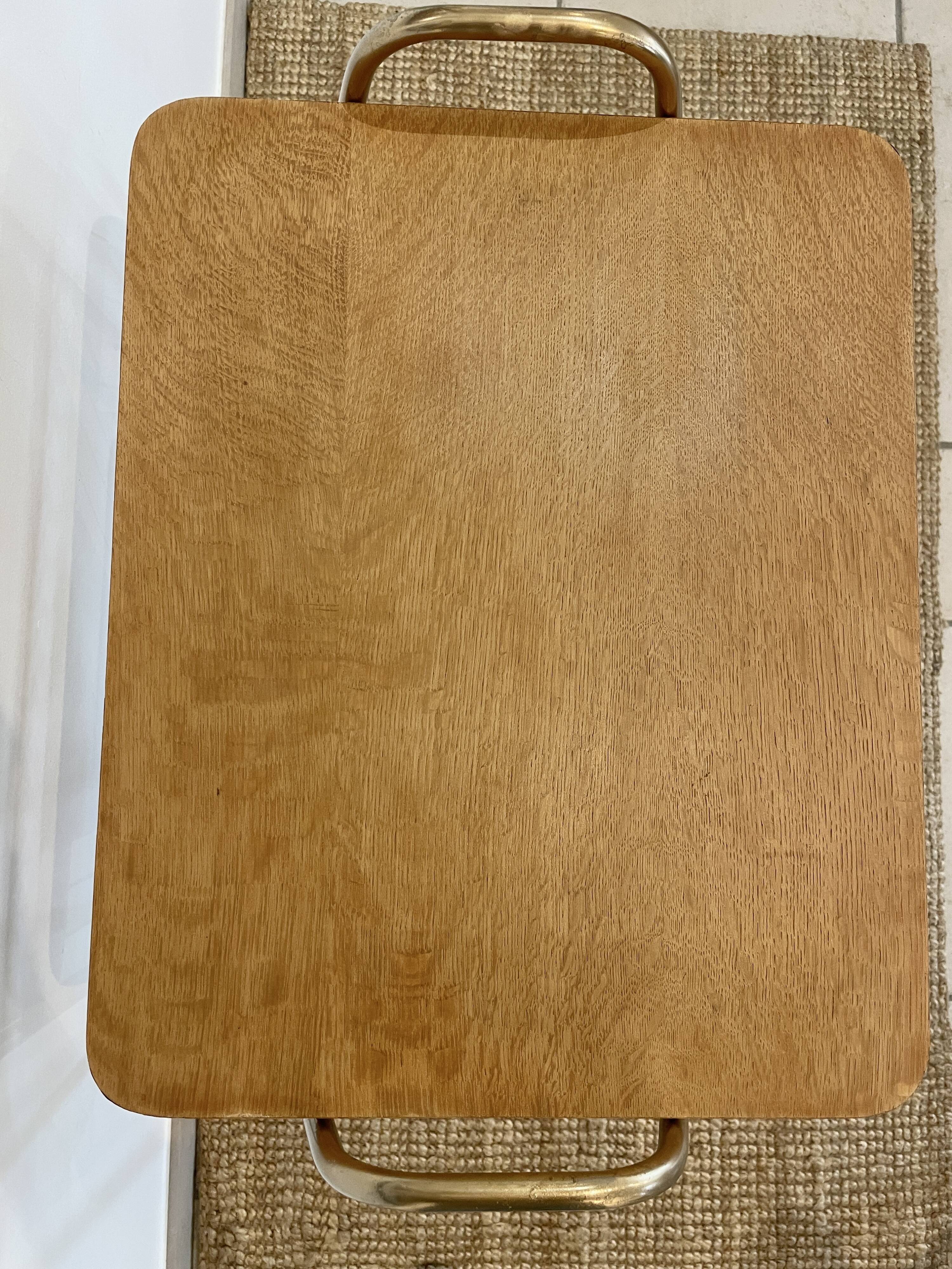 Vinyl holder side table