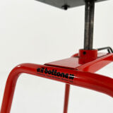 Adjustable and Swivel Bar Stool Il Bottone by Paolo Parigi for Heron Parigi, 1980