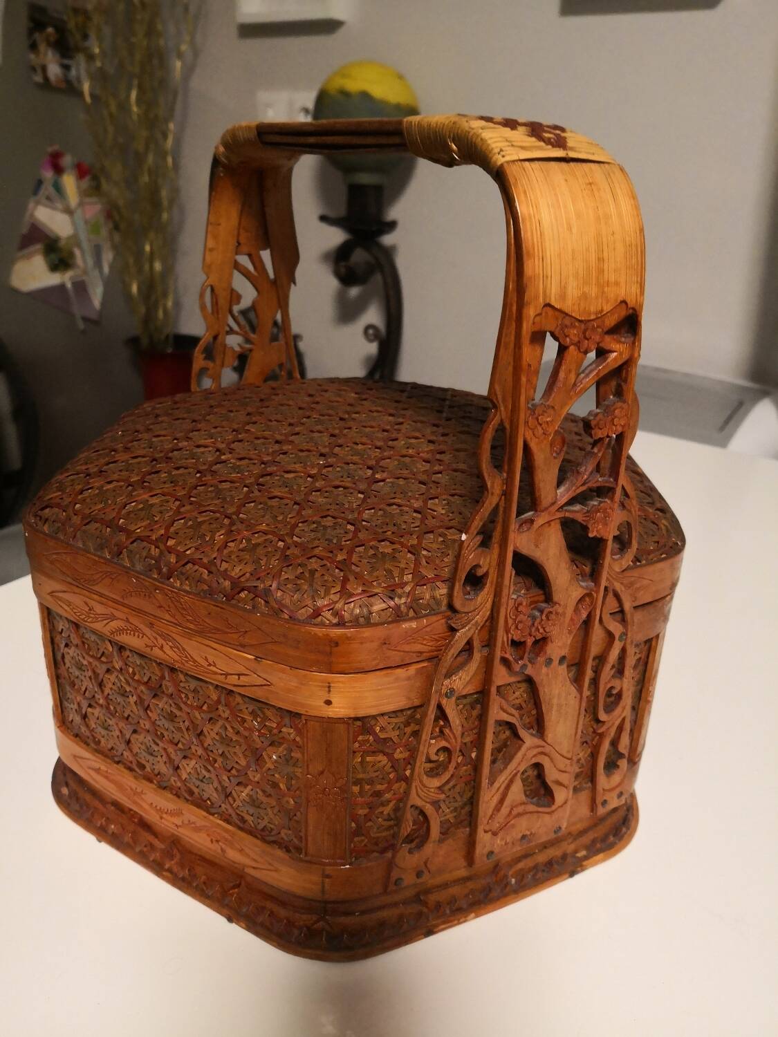 Vietnamese Basket 19th Century