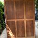 Parisian wardrobe 50's sliding doors