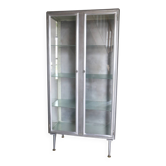 Armoire médicale ancienne 1950