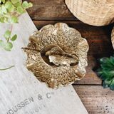 Lighter holder and ashtray in bronze "dragon"